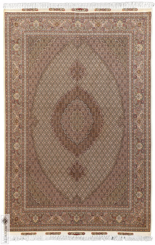 Tabriz Ivory 7X10 Rug