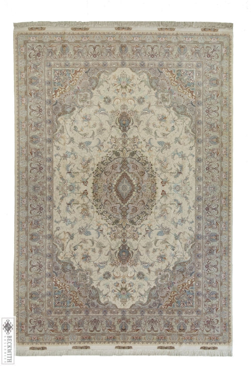 Tabriz Ivory 8 X 12 Rug