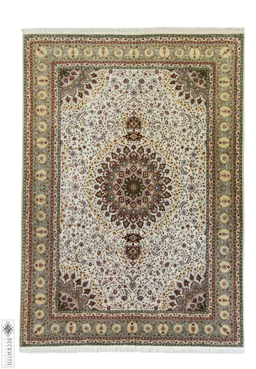 Tabriz Ivory 86 X 116 Rug