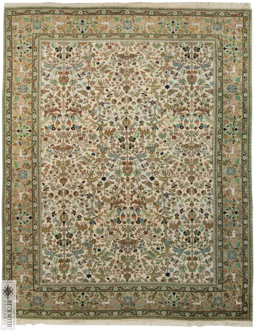 Tabriz Ivory 8X10 Rug