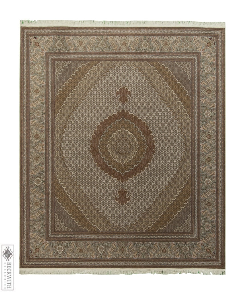Tabriz Ivory 8X10 Rug