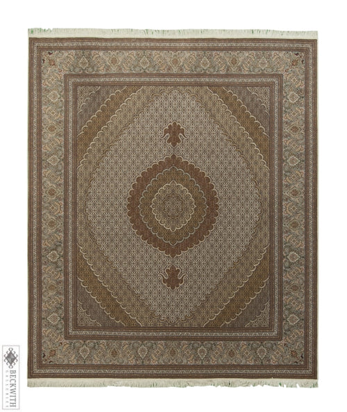 Tabriz Ivory 8X10 Rug
