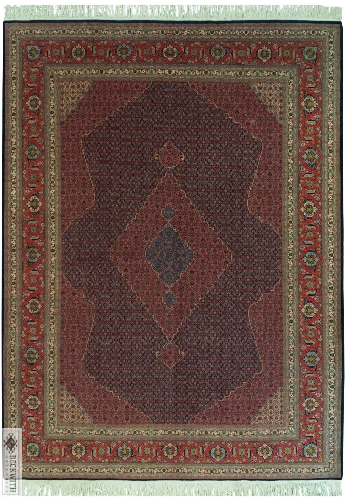 Tabriz Navy 10X13 Rug