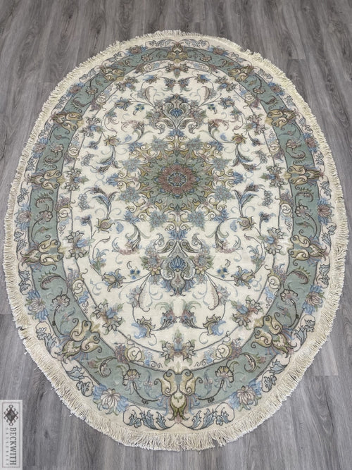 Tabriz - Oval 64 X 46 Rug