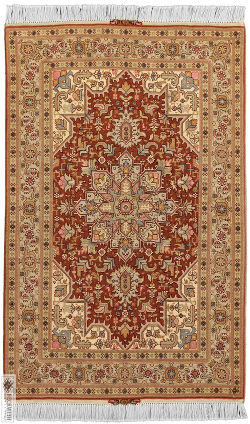 Tabriz Rust 3X5 Rug