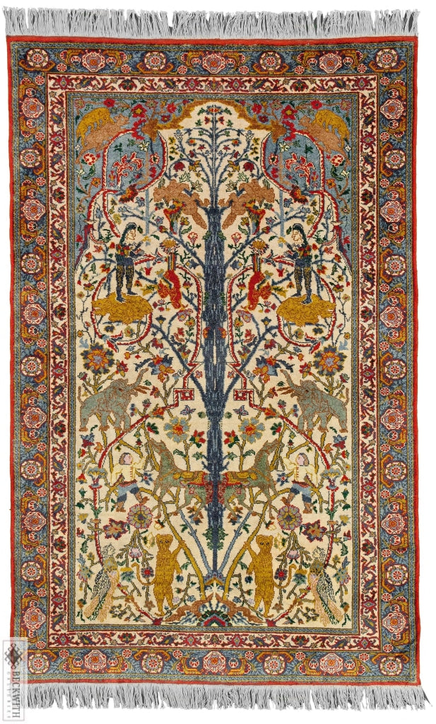 Turkish Silk 5X7 Rug