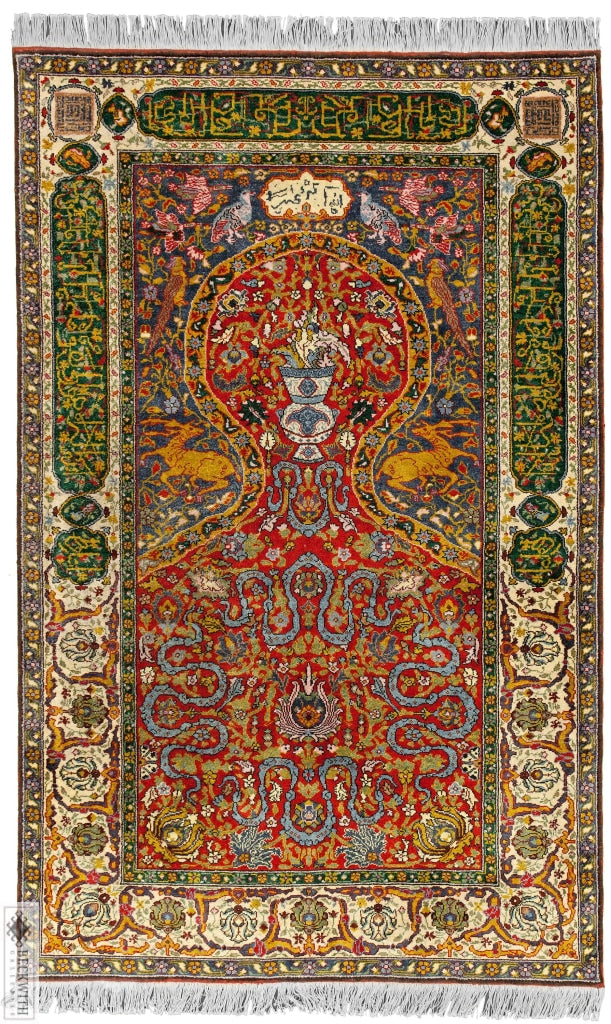 Turkish Silk 5X7 Rug