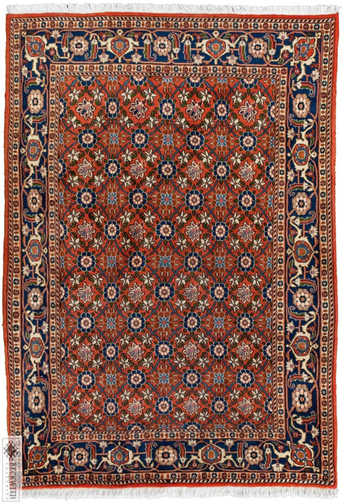 Varamin Orange 5X7 Rug