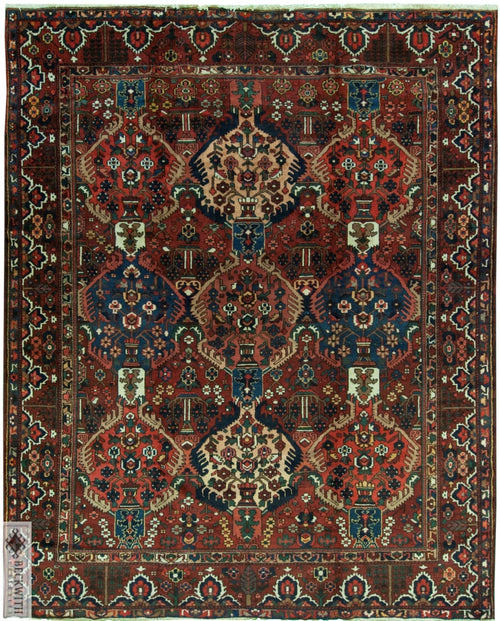 Vintage Bakhtiari Multi 10.6X13.6 Rug
