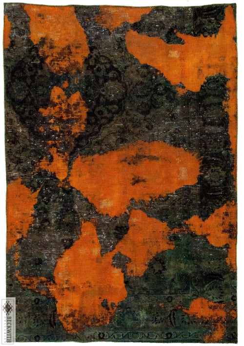 Vintage Green 4X6 Rug