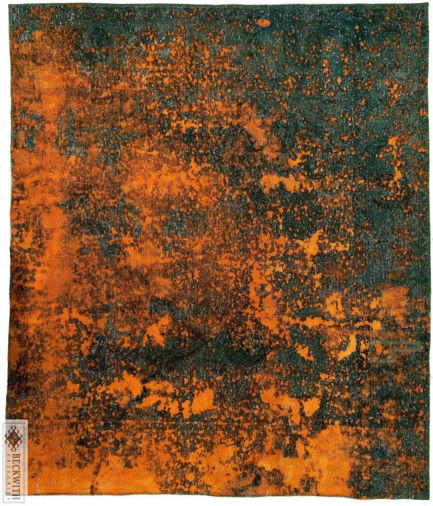 Vintage Green 6X7 Rug