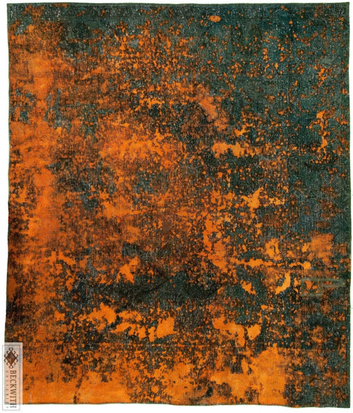 Vintage Green 6X7 Rug