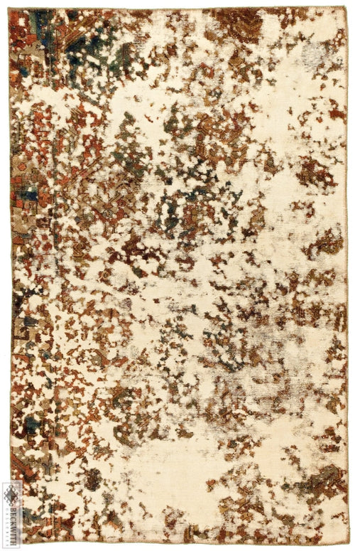 Vintage Ivory 4X6 Rug