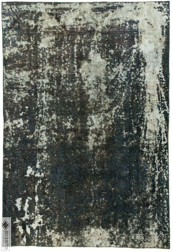 Vintage Navy 6X8 Rug