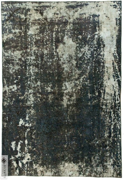 Vintage Navy 6X8 Rug