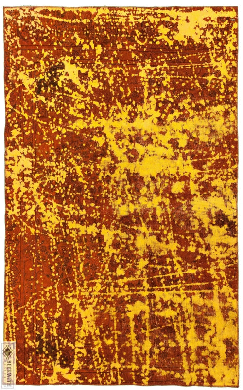 Vintage Rust 5X8 Rug