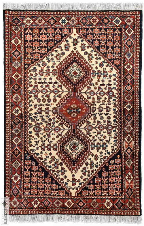 Yalameh Ivory 3X5 Rug