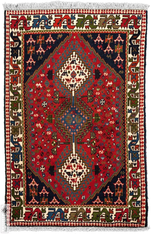 Yalameh Red 2X4 Rug