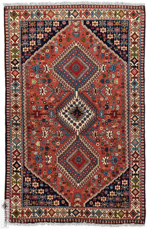 Yalameh Red 3X5 Rug