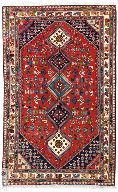 Yalameh Red 5X7 Rug
