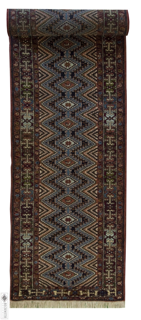 Yalameh Runner Blue 210X129 Rug