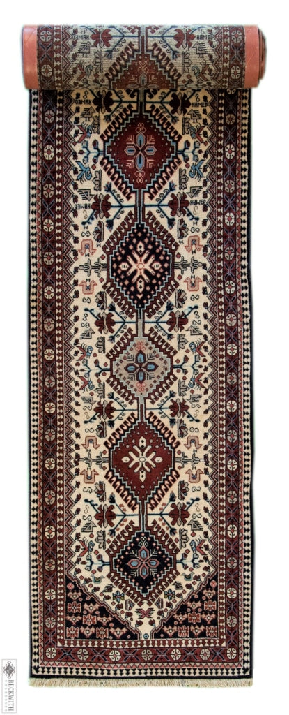 Yalameh Runner Ivory 24X132 Rug