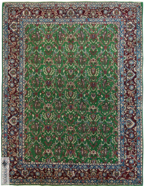 Yazd Green 10X13 Rug