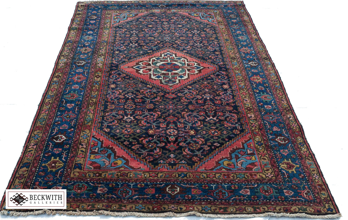 Antique Hamadam 4'6 x 6'9