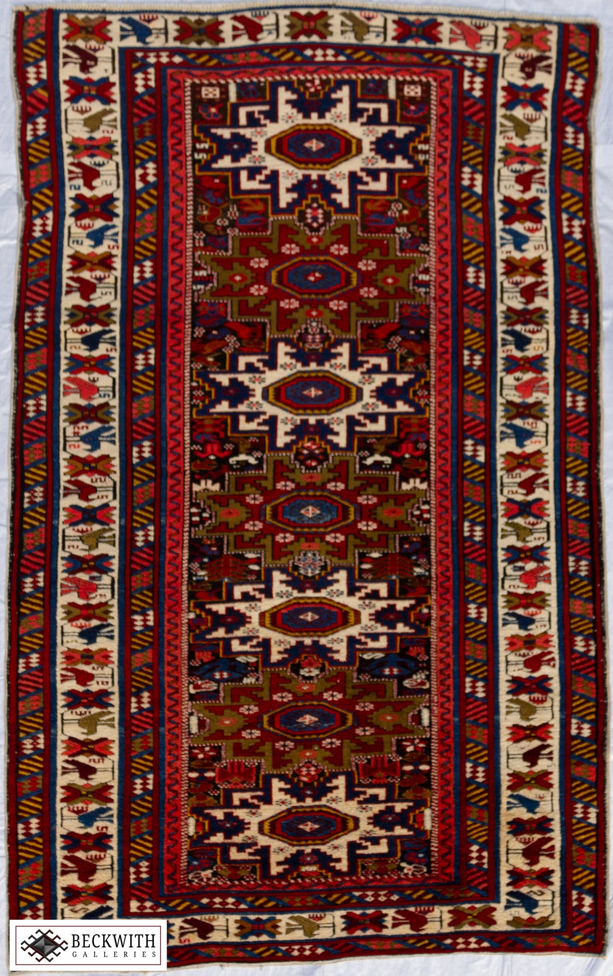 Antique Shirvan Lesghi 3'6" x 5'9"