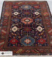 Antique Malayer Kuba 3'5" x 5'4"