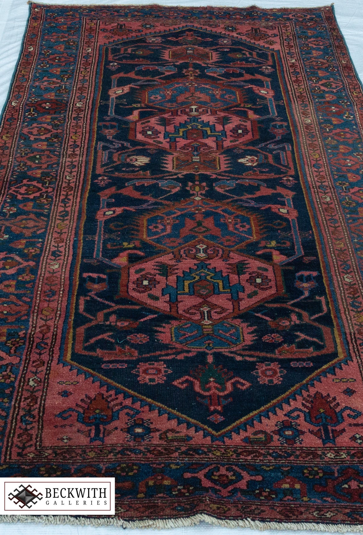 Antique Hamadam 3'8" x 6'11"