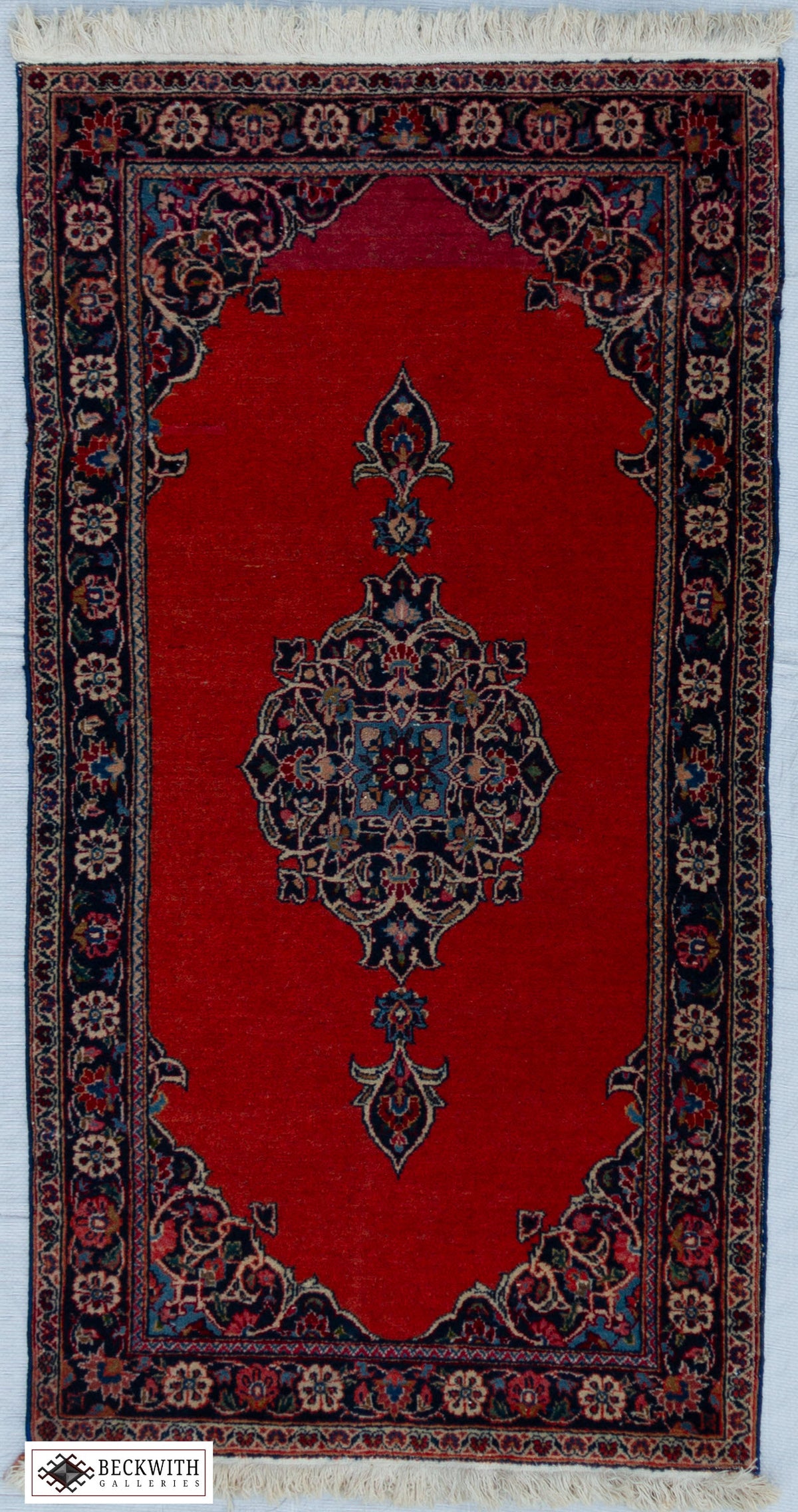 Antique Kashan 2'2" x 4'1" Circa 1920/30