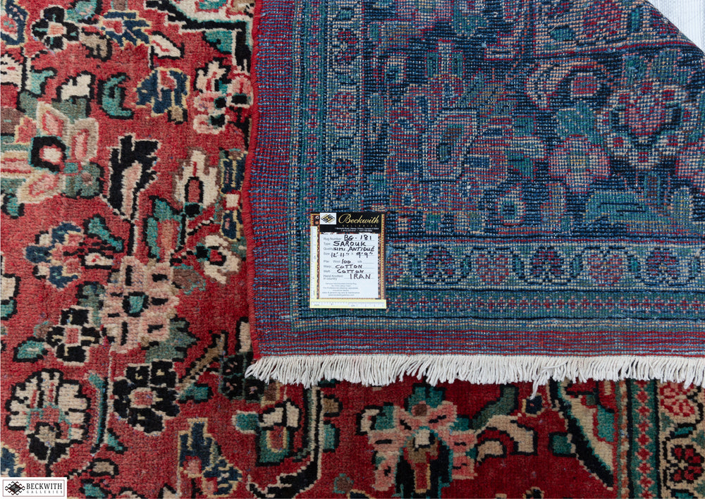 Simi Antique Sarouk 9'9" x 12'11"