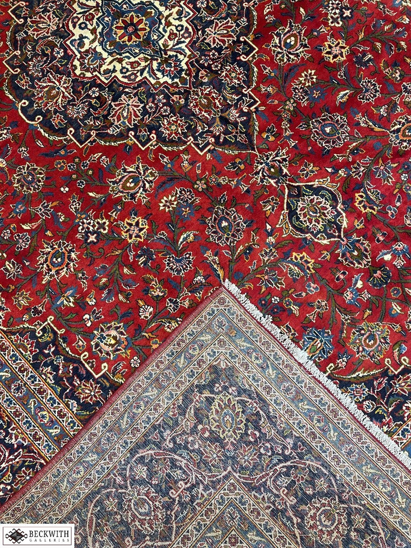 Vintage Kashan 9x12