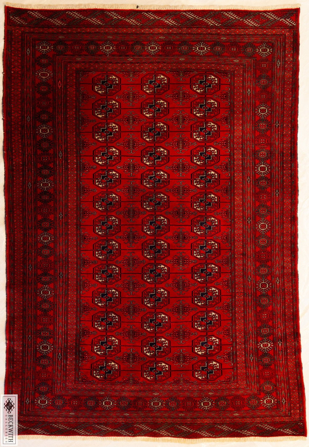 Vintage Turkomen 61 X 42 Rug