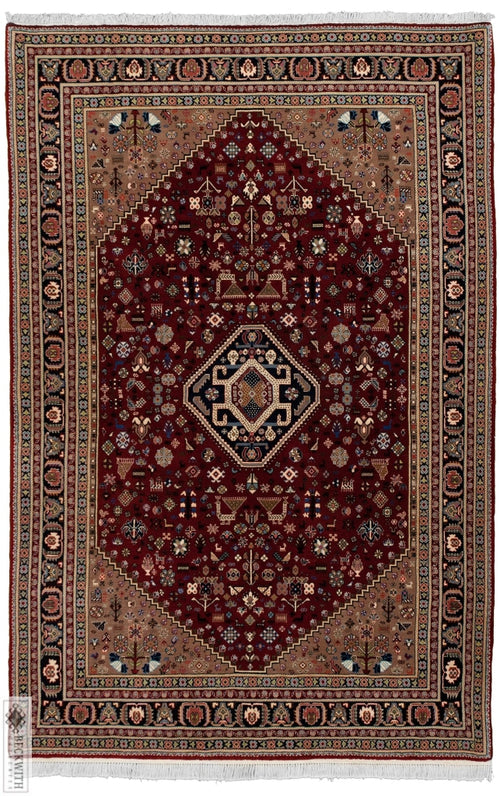 Abadeh Red 5X8 Rug