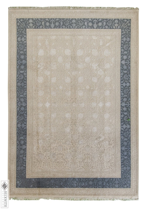 Bt Collection Ivory 9X12 Rug
