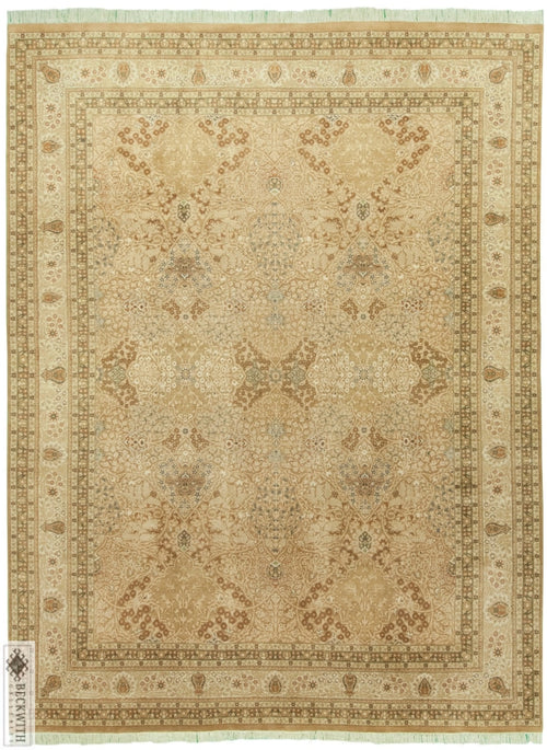 Classical 1818 Light Brown 9X12 Rug