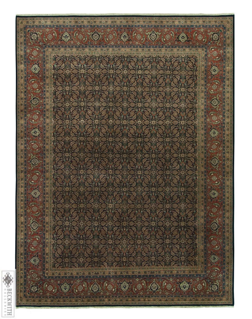Herati Collection Navy 9 X 12 Rug