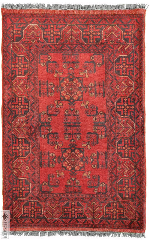 Khal Mohammadi Collection- Red 3 X 5 Rug