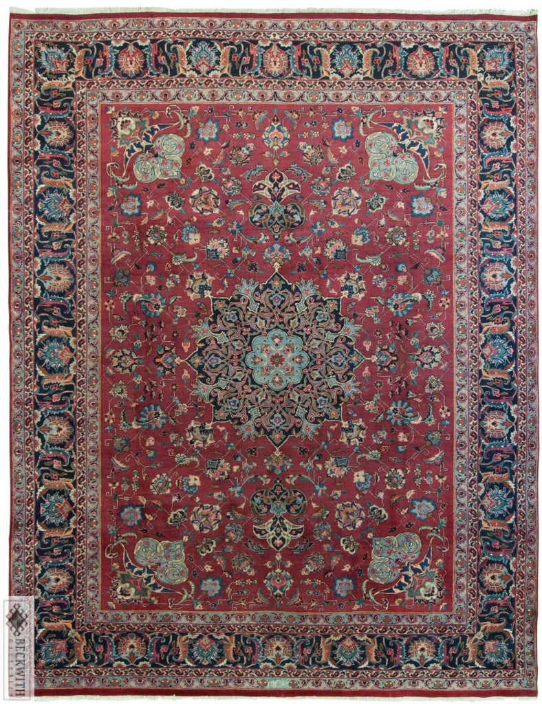 Mashad Red 10X13 Rug