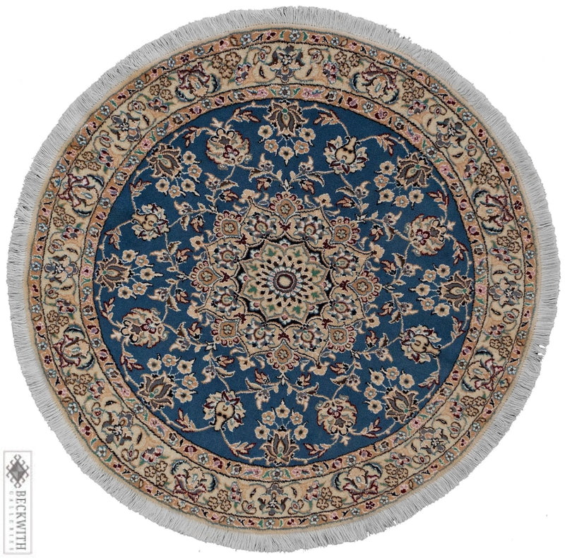 Nain Blue 4X4 Rug