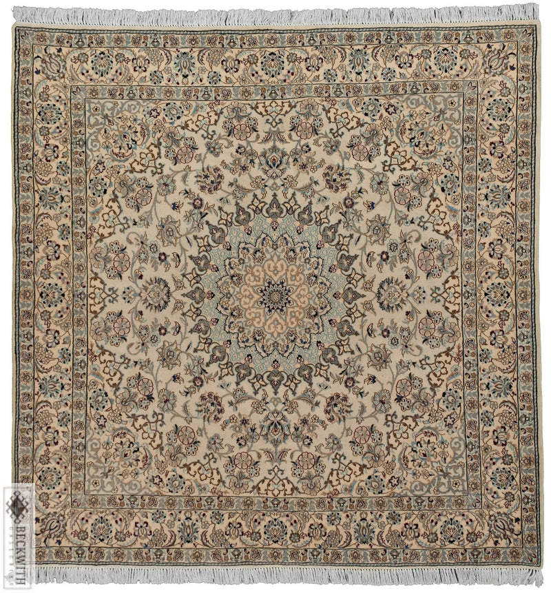 Nain Ivory Square 6.6 X Rug
