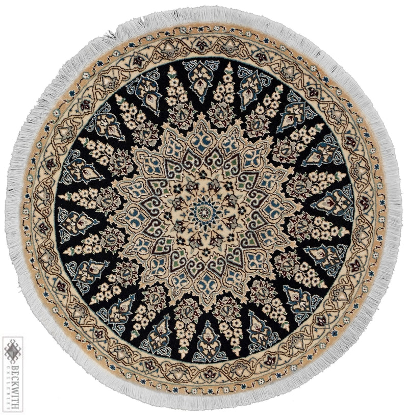 Nain Navy 4X4 Rug