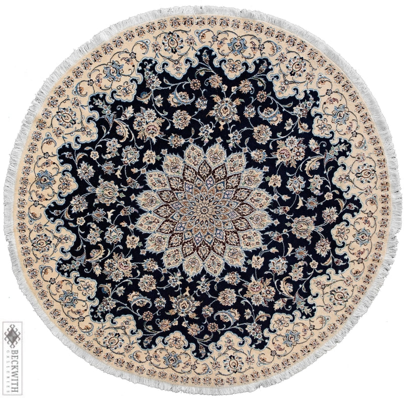 Nain Navy 7X7 Rug