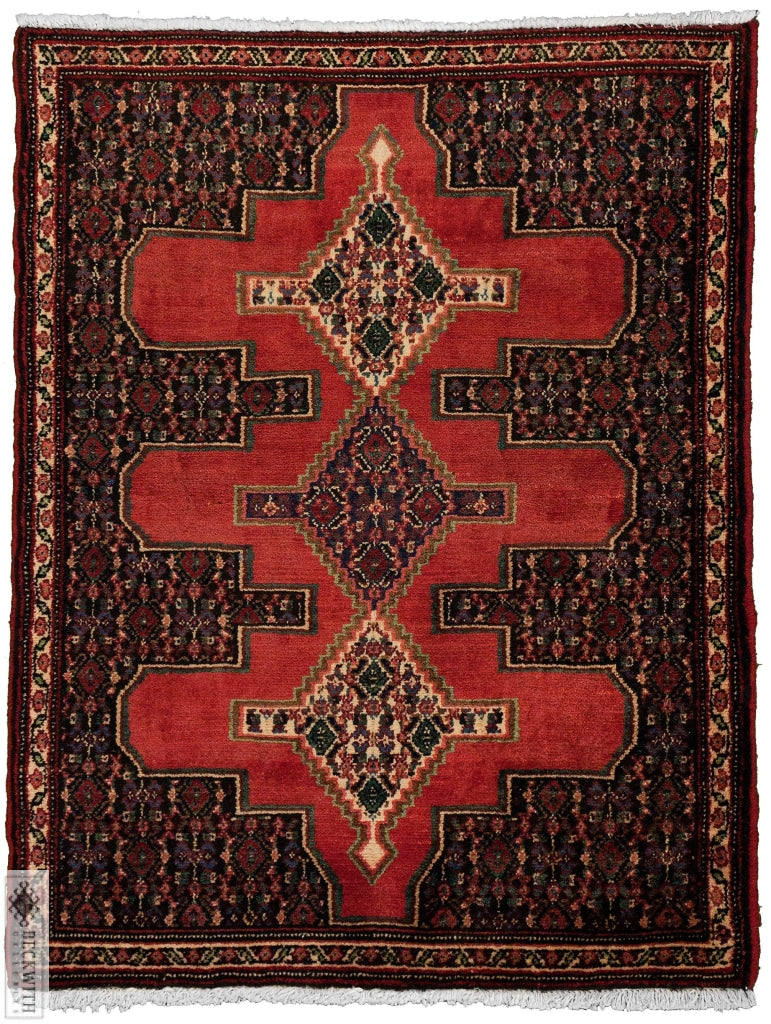 Sanandaj Red 2X3 Rug