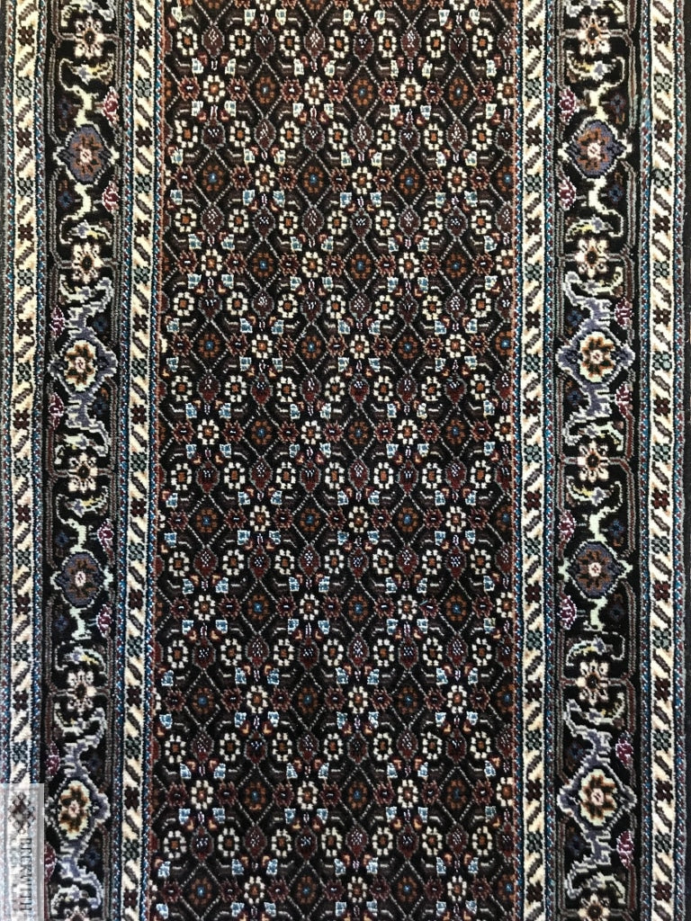 Tabriz Herati - Wool & Silk 95 X 22 Rug