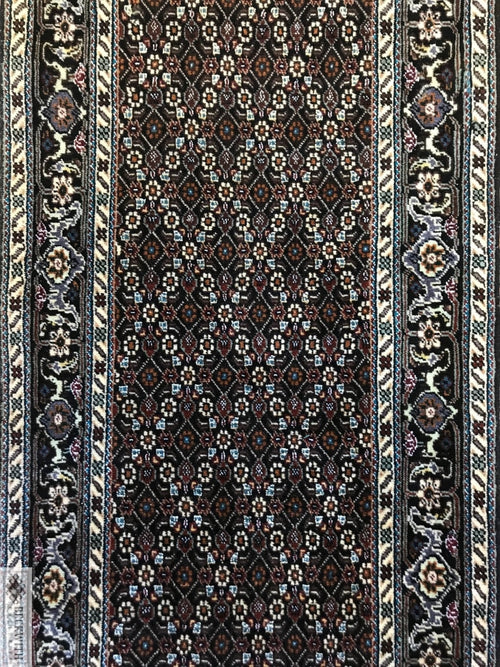 Tabriz Herati - Wool & Silk 95 X 22 Rug
