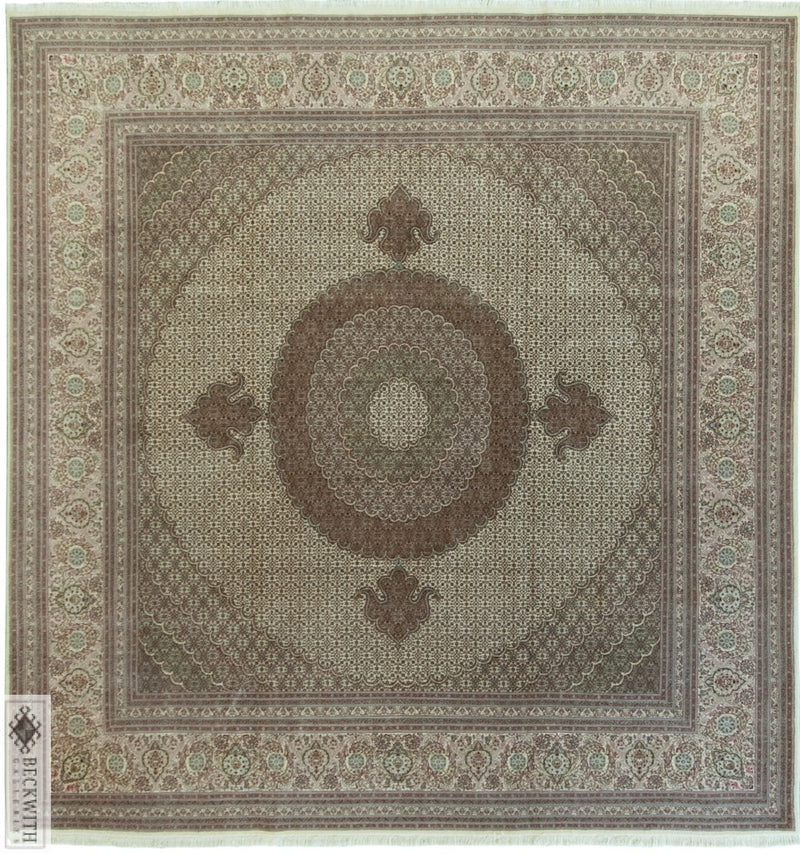 Tabriz Ivory 10 X Rug